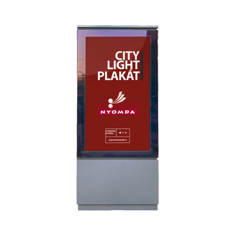 Citylight plakát Litográfia Nyomda Debrecen
