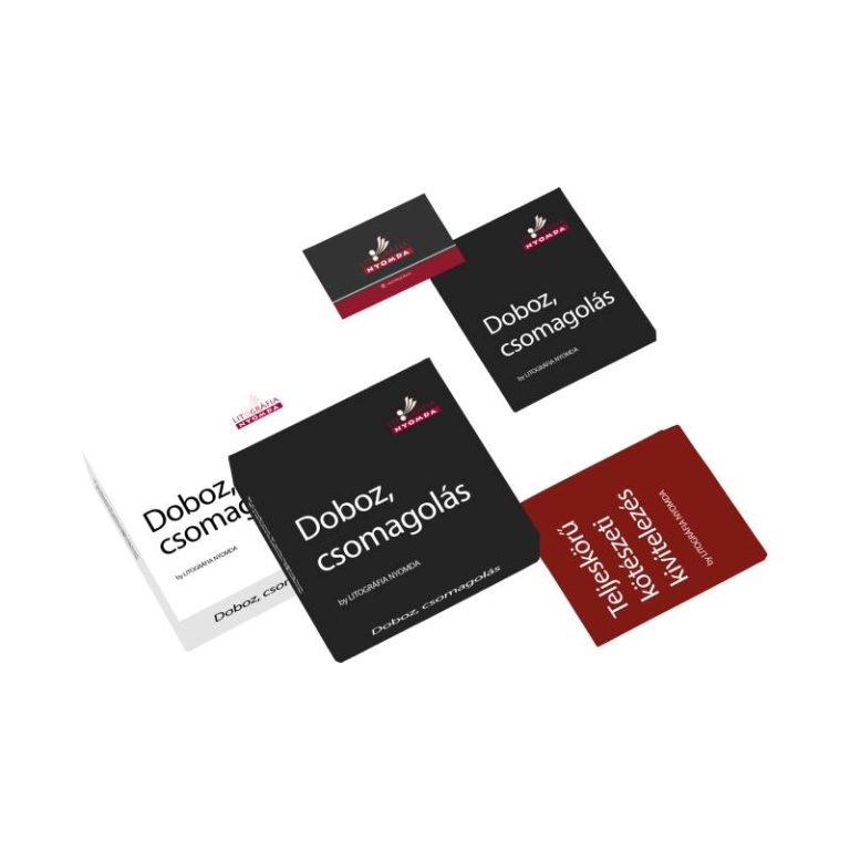 Csomagolás 12 Doboz, csomagolás Litográfia Nyomda Debrecen